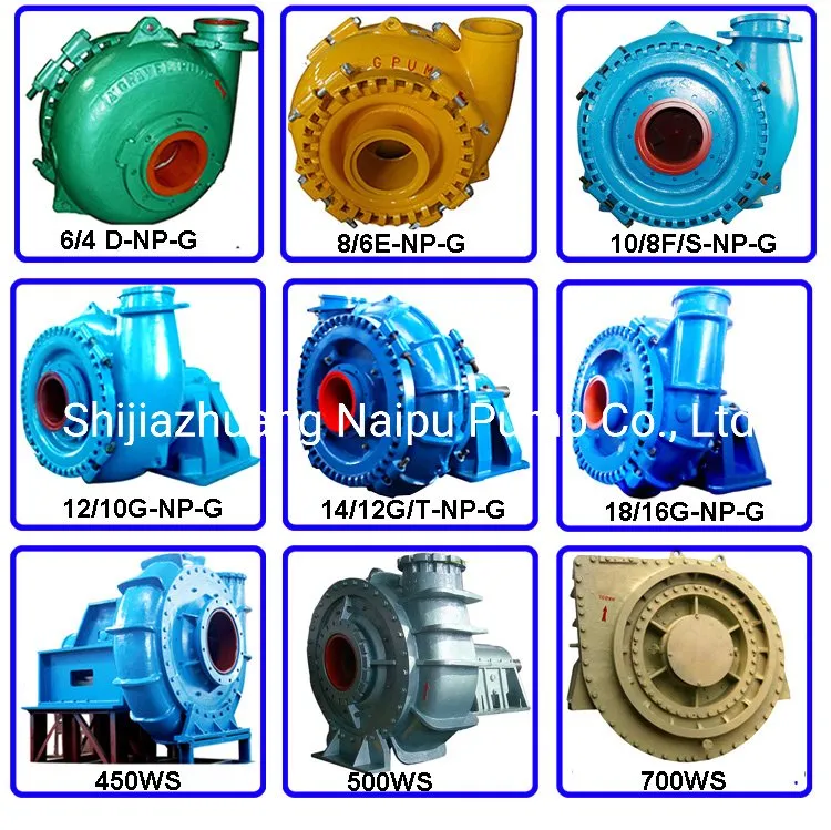 10/8f-Gh High Head 80m Large Size Gravel Sand Pump