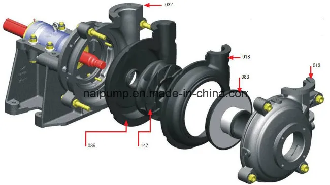 10/8st-Ah Slurry Pump Volute Liner G8110A05 A61 for Warman Pump