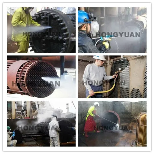 1000bar 93lpm Heater Exchanger Tube Cleaning Water Blasting Pump
