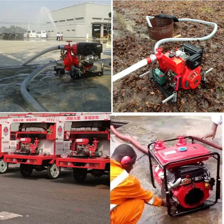 11HP Portable Gasoline Fire Fighting Pump