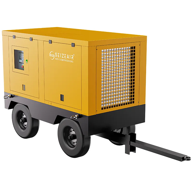 How Does a Sandblasting Portable Air Compressor Improve Your Efficiency?