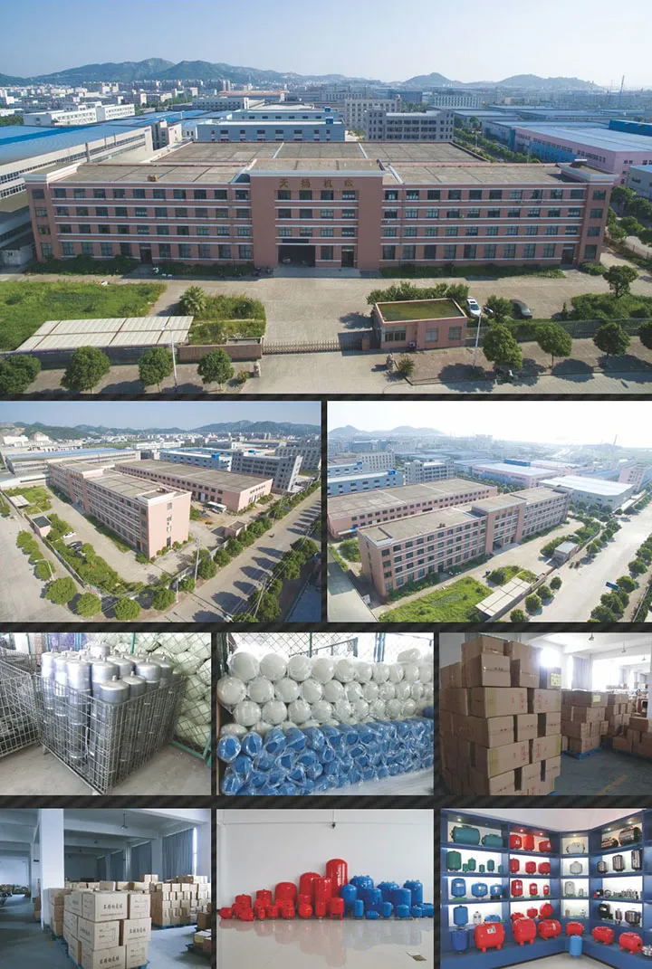 24L Oblate Sphere Membrane Pressure Tank for Water Pump