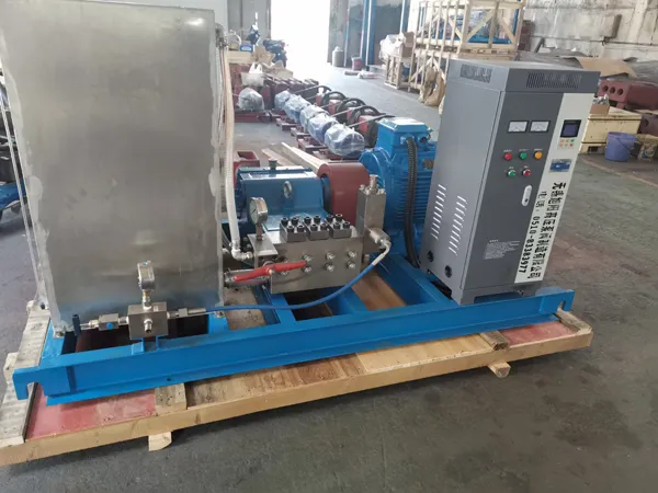 350bar, 500bar 3-Plunger High Pressure Pump for Cooling Tower Cleaning