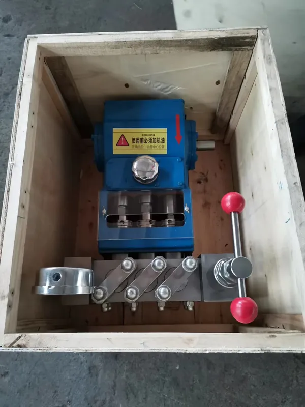 350bar, 500bar 3-Plunger High Pressure Pump for Pipeline Cleaning