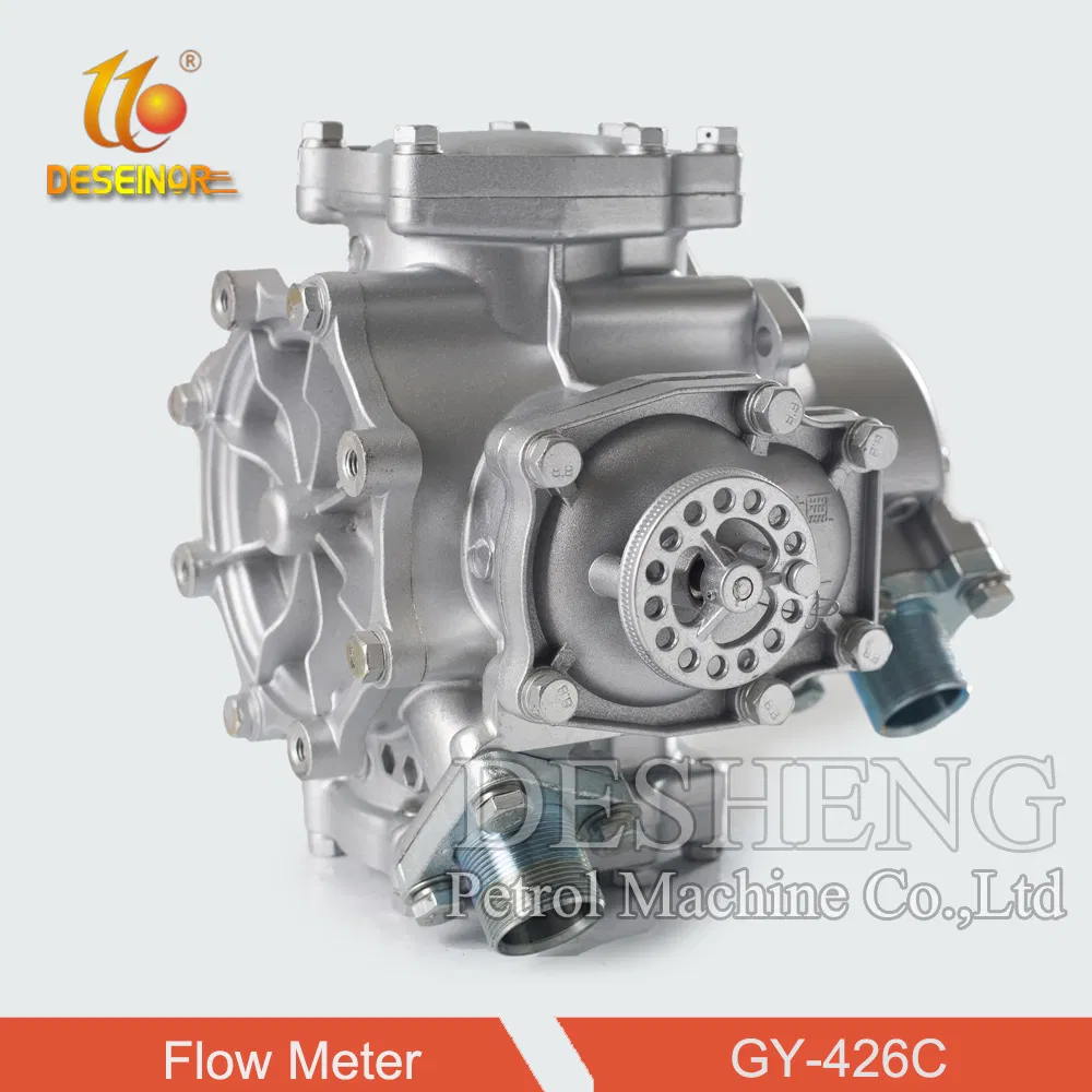 4-20mA Output Positive Displacement Diesel Fuel Oil Oval Gear Flow Meter