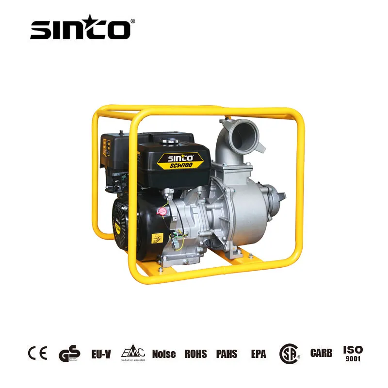4 Inch Gasoline Engine Clear Water Pump Set Gasoline Clear Fuelwater Pump Set