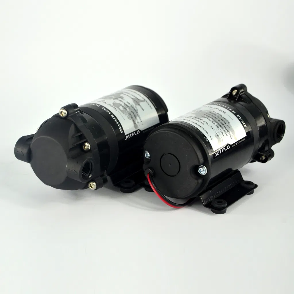 400gpd Diaphragm RO Booster Pump- Reverse Osmosis System Water Pump -Jetflo (JF-1400-36U) Manufacture Factory
