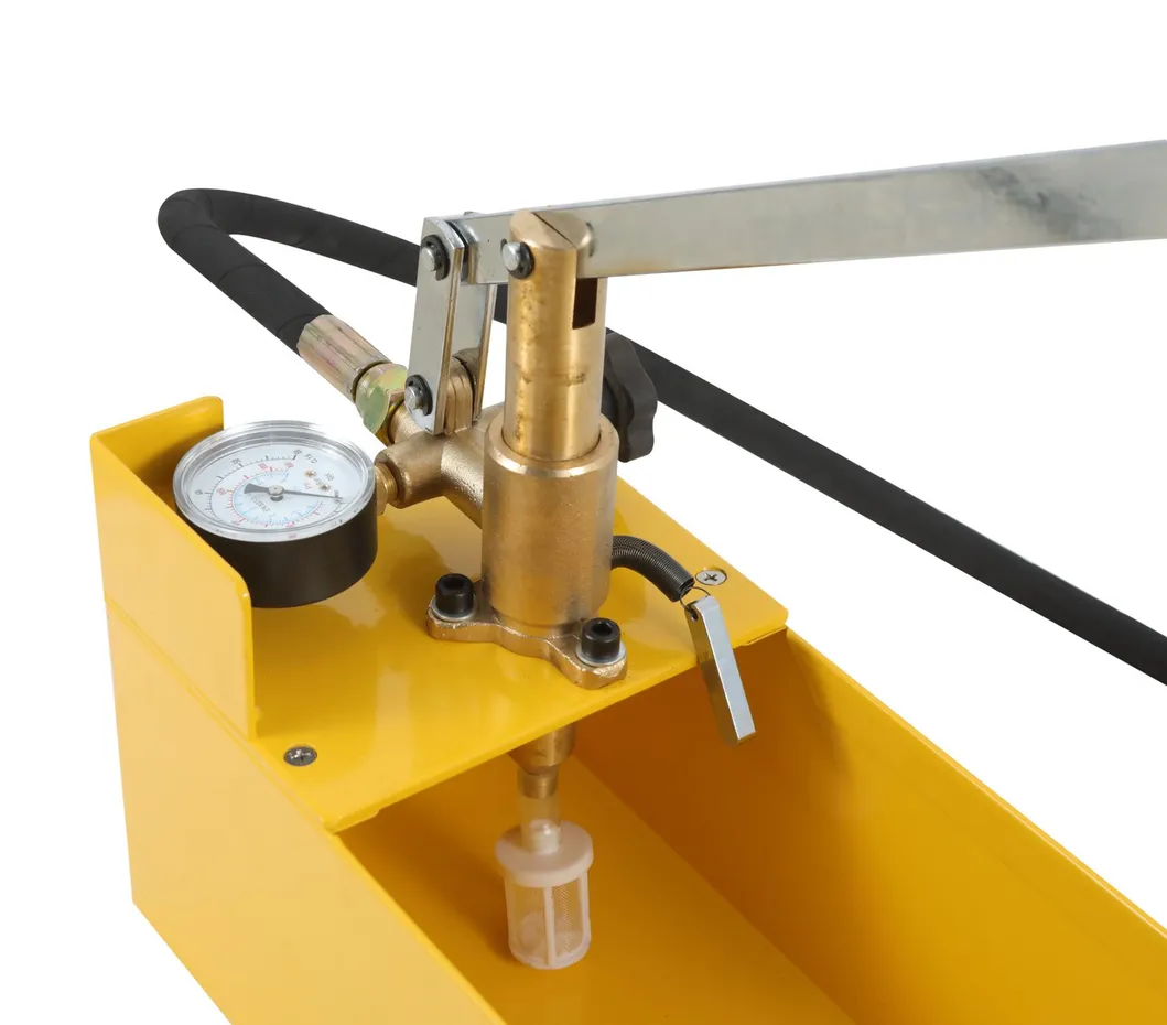 60bar Hand Pump Pressure Test Pump for Testing Pipe Leak