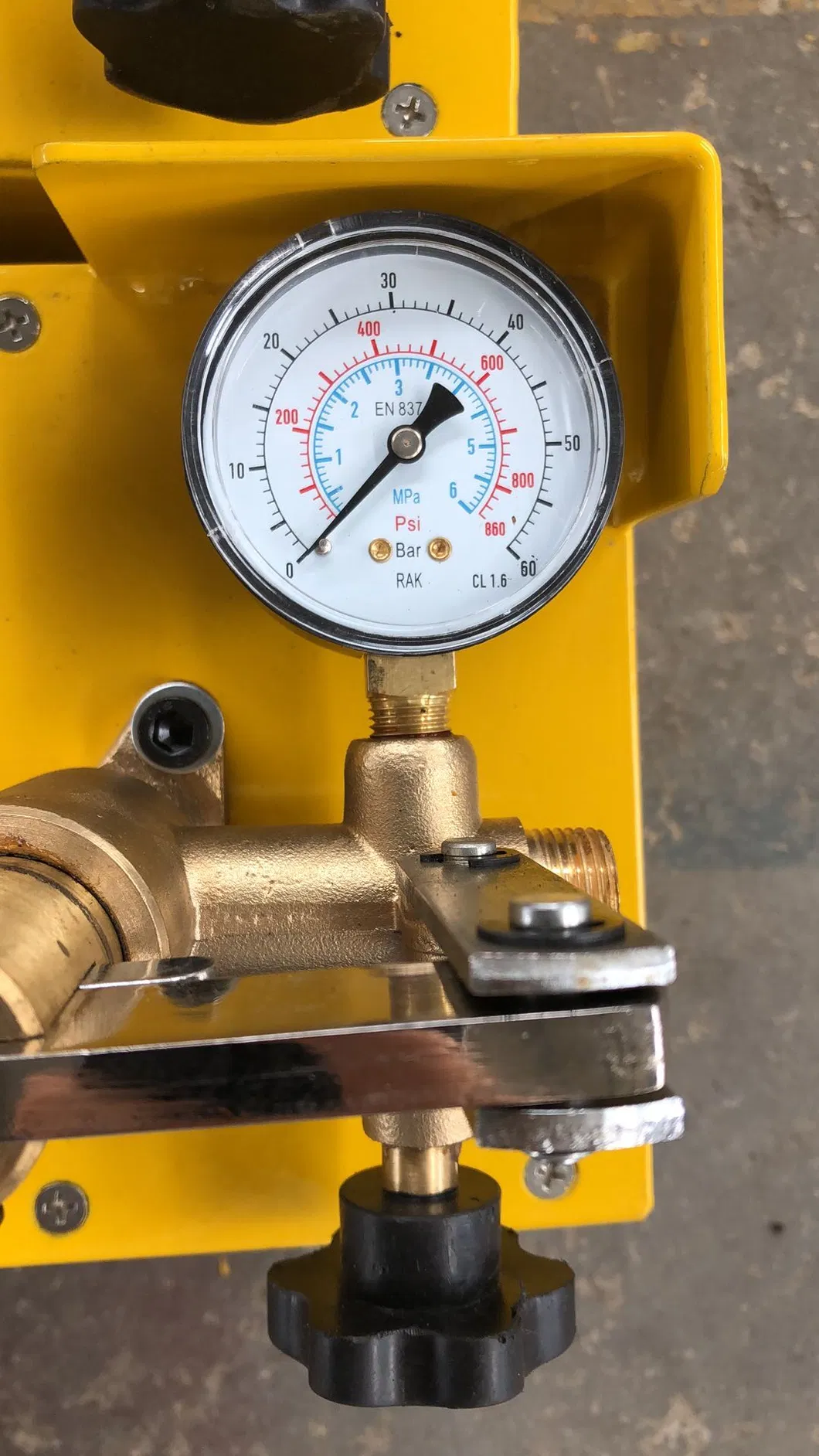 60bar Hand Pump Pressure Test Pump for Testing Pipe Leak