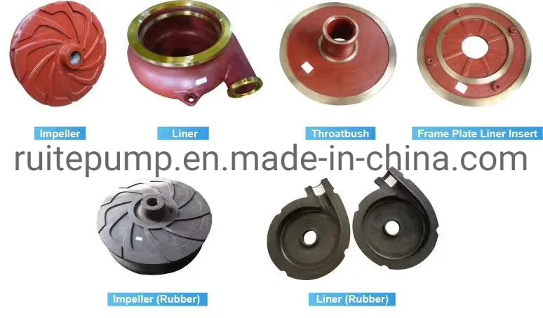 61m Head 830m3/H Flow Cantilevered Horizontal Mining Sludge Slurry Pumps