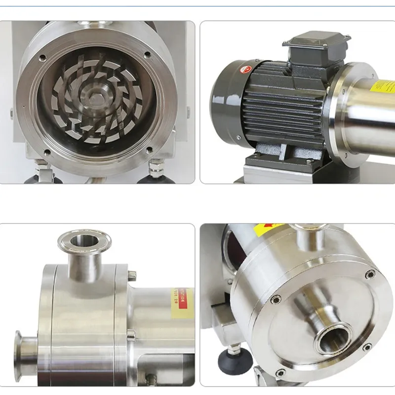 7.5kw Pipeline High Shear Dispersing Machine Emulsifier Pump
