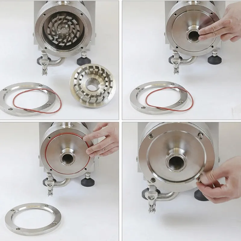 7.5kw Pipeline High Shear Dispersing Machine Emulsifier Pump