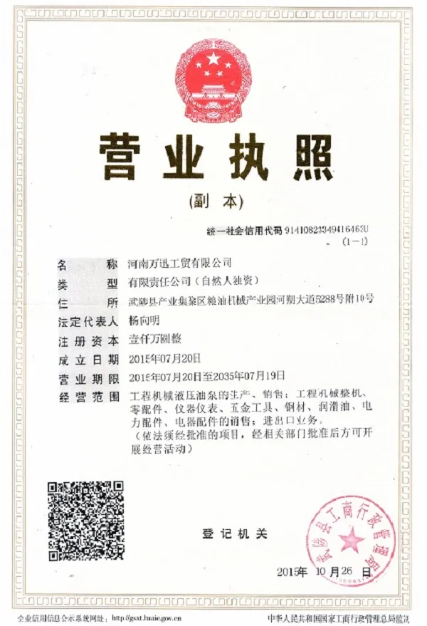 705-51-30170 Double Hydraulic Gear Pump for Crane Lw250L-1nh/Lw250L-1nx