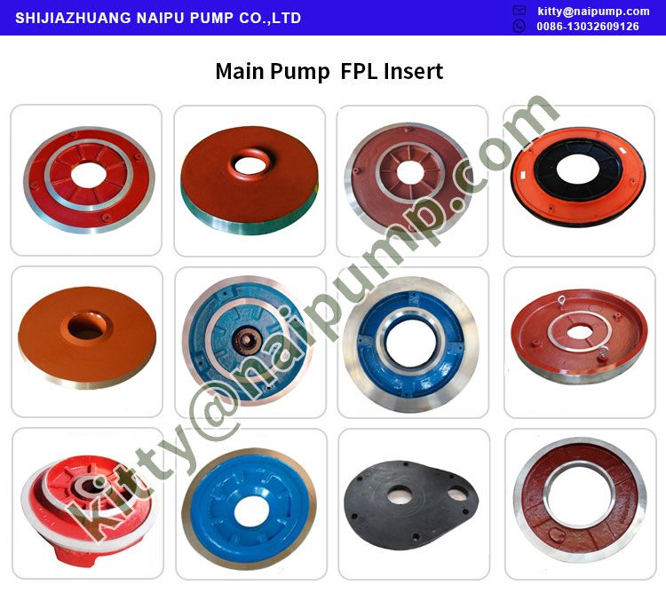 8/6e-Ah Slurry Pump Backliner F6041A05 A61 for Warman Pump