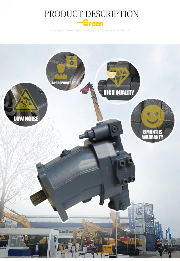 A10V A10vm A10vm45 A10vm45dg Plunger Motor Replace Rexroth