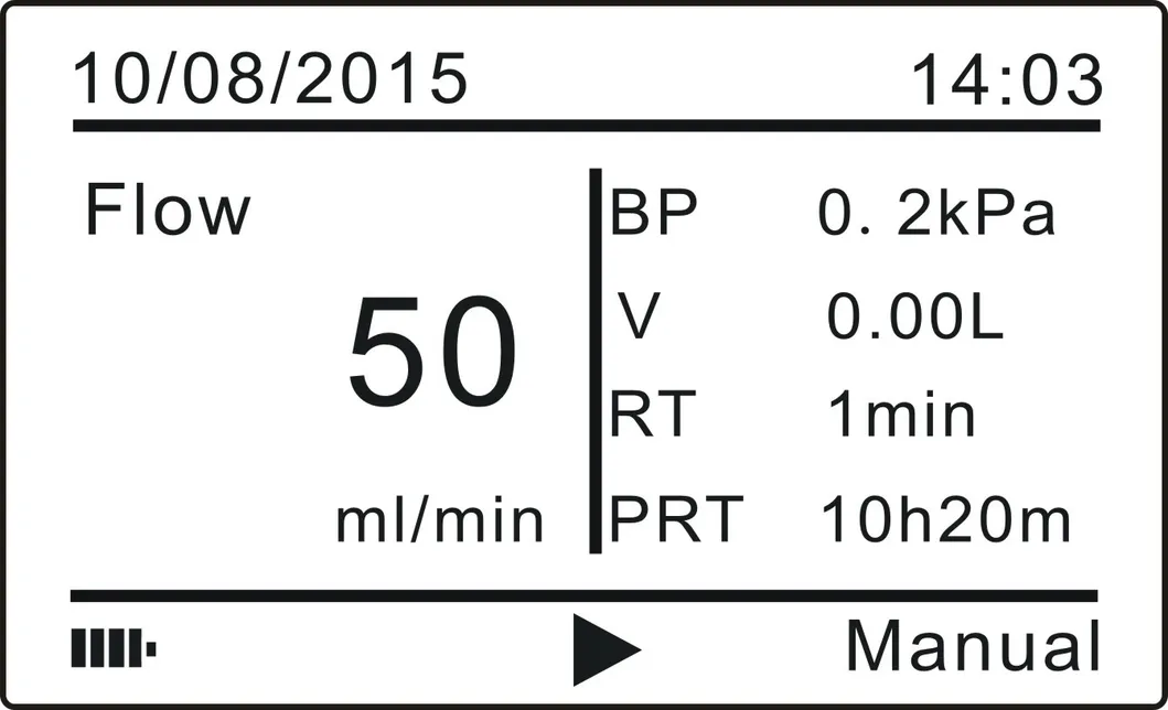 Accurate Occupational Health 20mL/min Flow Rate Digital OLED Display Air Sampling Pump M1500