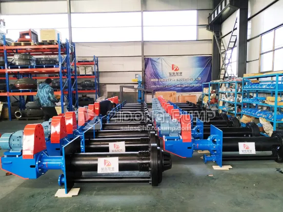 Anti Abrasion Wet Pit Dewatering Slurry Pump Vertical Sludge Lifting Pump