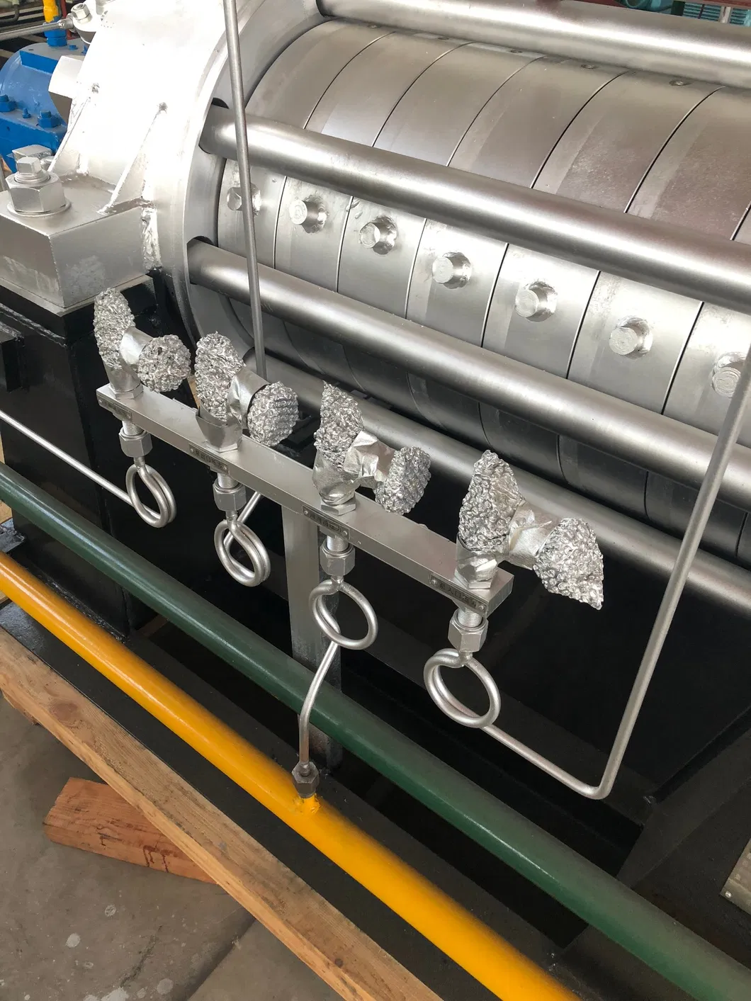 API610 BB4 High Temperature High Pressure Barrel Double Casing Horizontal Centrifugal Multistage Steam Boiler Feed Hot Water Circulation Supply Pump