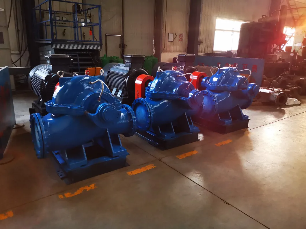 BB1 Double Suction Cast Iron High Volume Capacity Drainage Water Pump