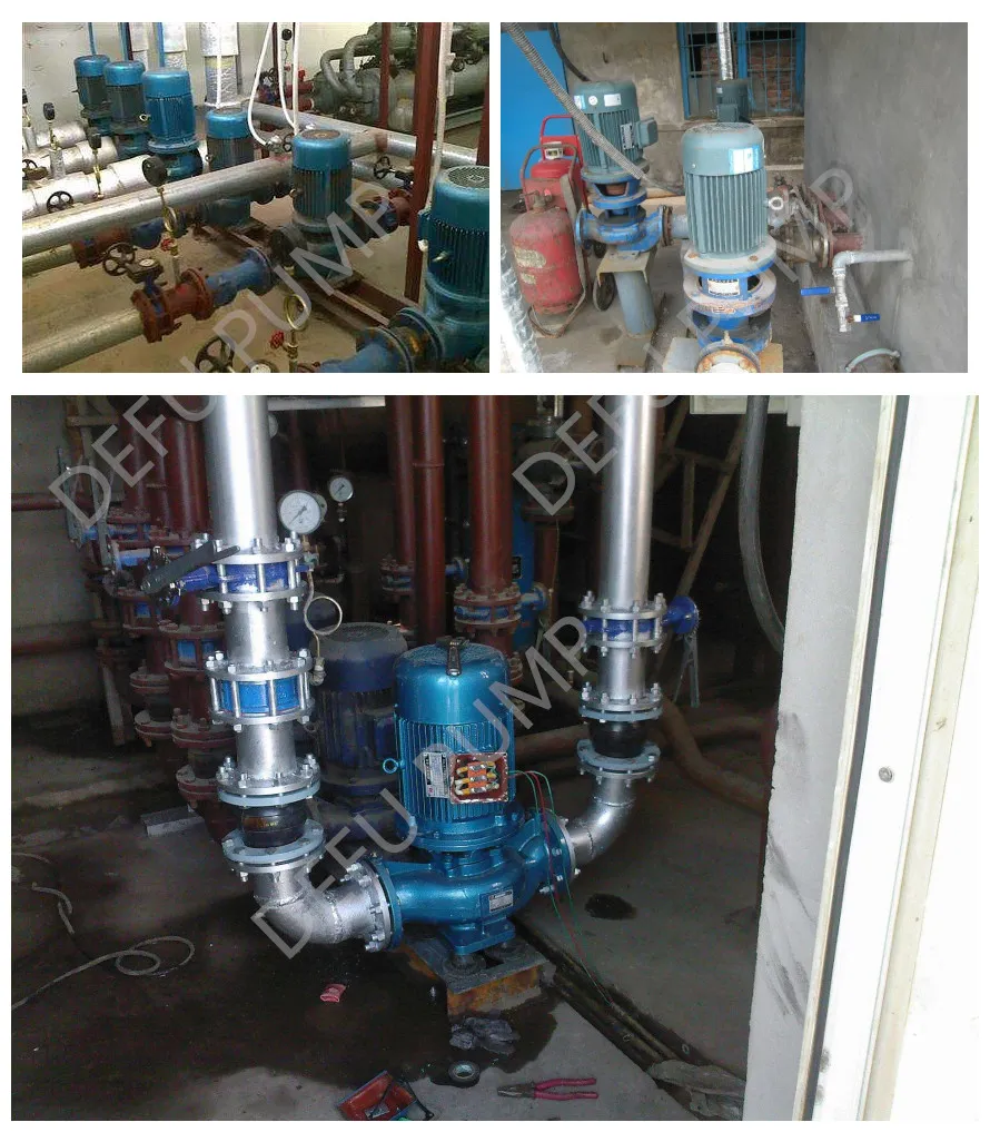 Best Quality Vertical Pipeline Centrifugal Booster Flood Water Pump with Cheap Price