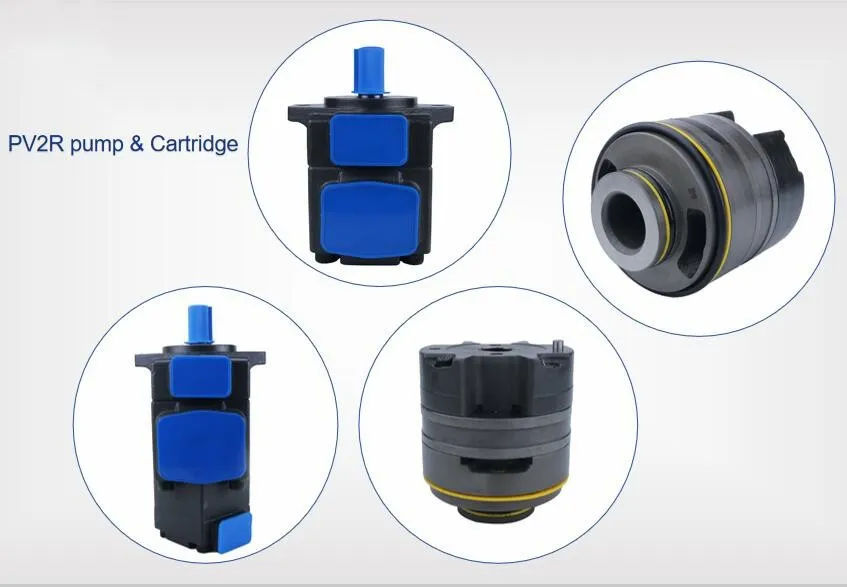 Blince Hydraulic Pump Spare Parts, PV2r Single Vane Pompa, PV2r Oil Bomba Heavy Duty Hydraulic Pumps