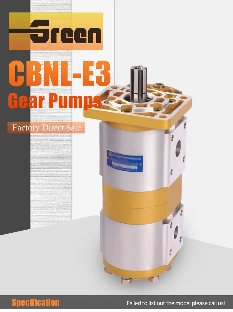 China Cbnl Cbnl-E3/E3 Series Cbnl-E320/E308 Cbnl-E320/E308 Cbnl-E320/E310hydraulic Gear Pump Construction Machinery
