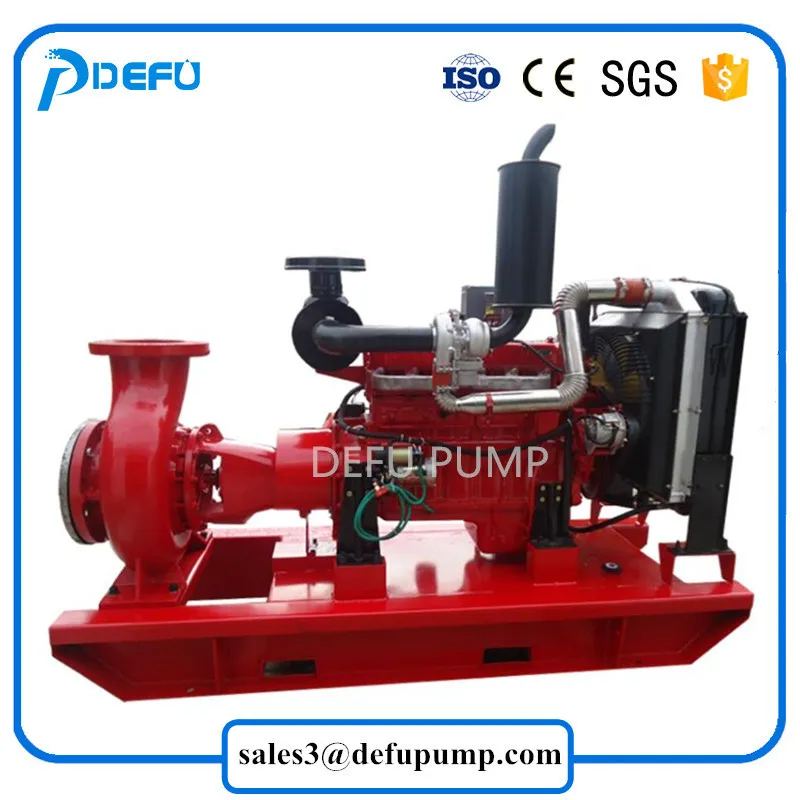 China Fire Pump Manufacturer Engine Driven Diesel Fire Fighting Pump UL Listed 750gpm