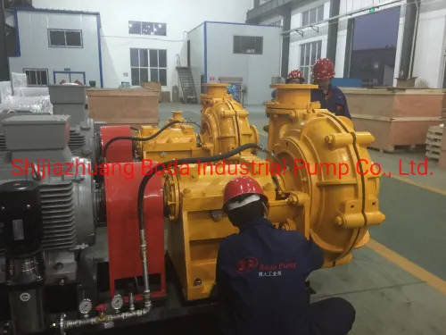 China Zj Slurry Pump for Cooper Mining