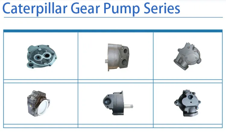 Factory Supplies Hydraulic Gear Pump 23b-60-11102 for Komatsu Gd505 Grade with Good Quality and Competitive Price