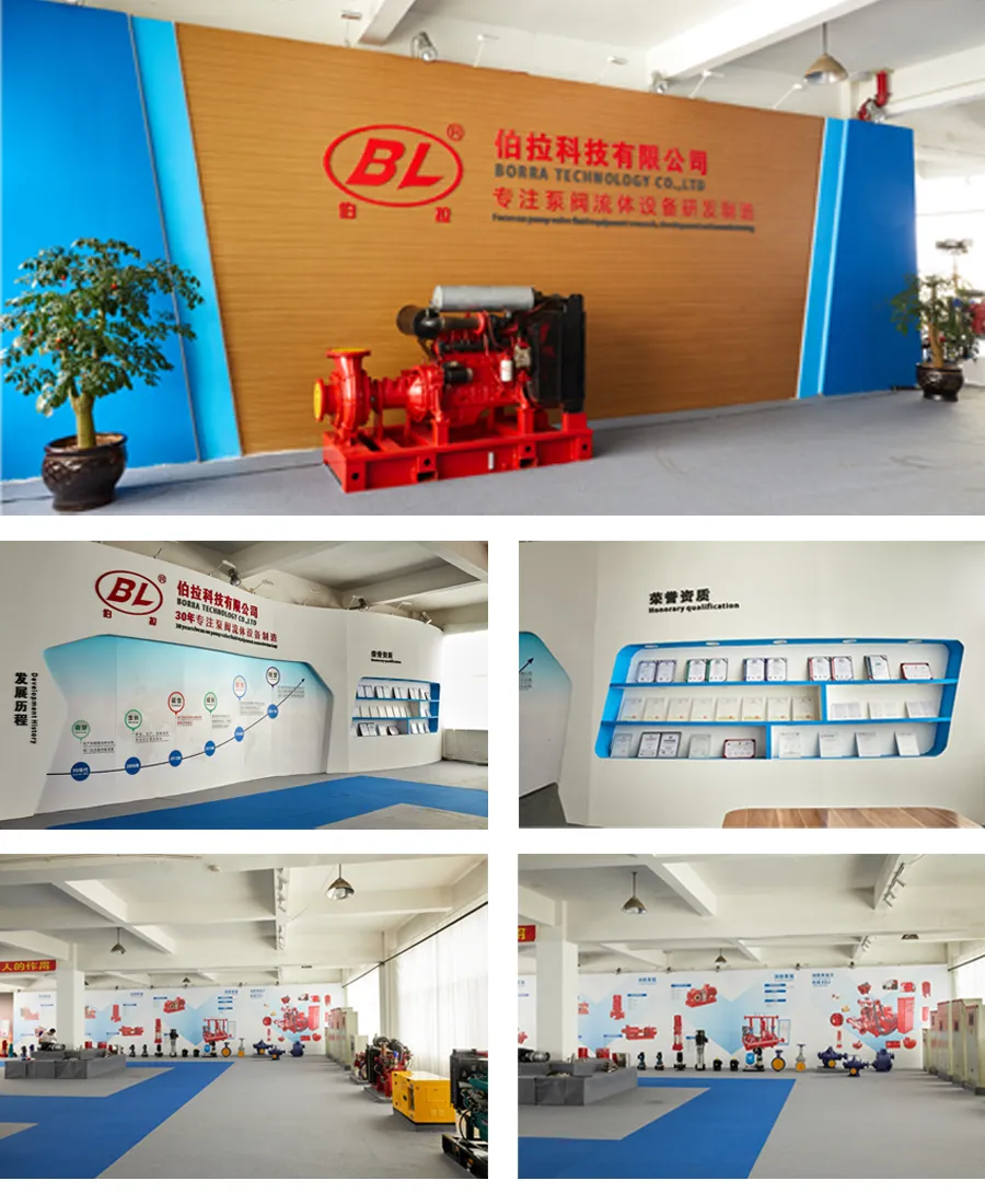 Fire Fighting Pump System 40-3000m3/H Flow Range for Sales