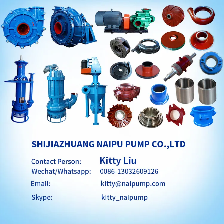 Heavy Durty Wear Component Mining Slurry Pump Parts Impeller