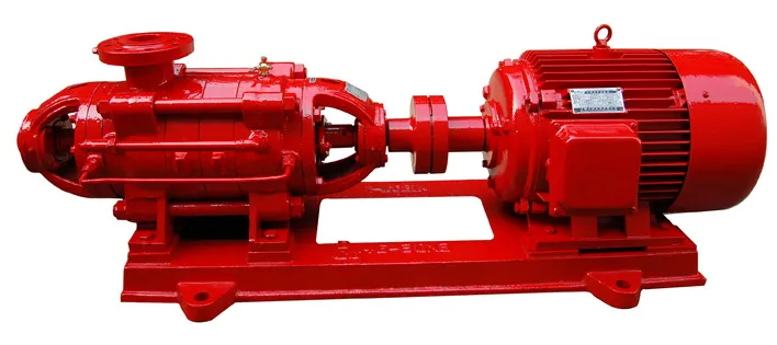 High Head Horizontal Multistage Firefighting Centrifugal Water Pump