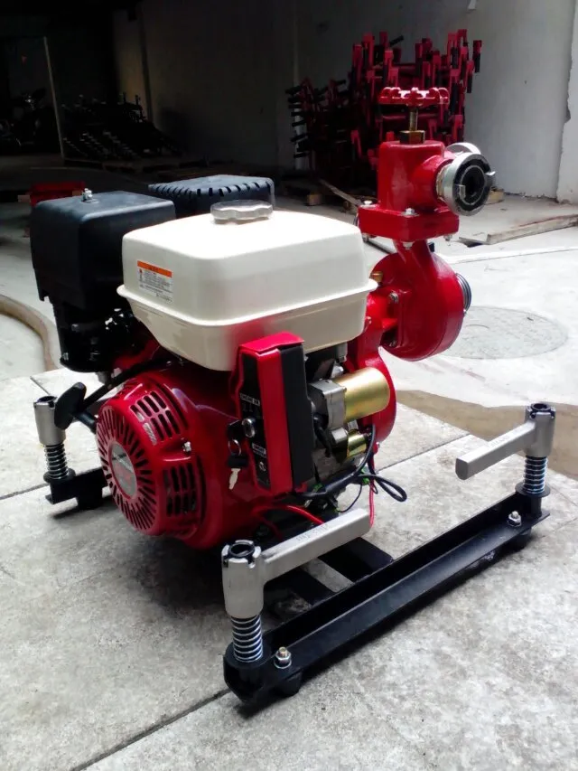 High Pressure 10 Bar Head 150m Forest Fire Fighting Pump