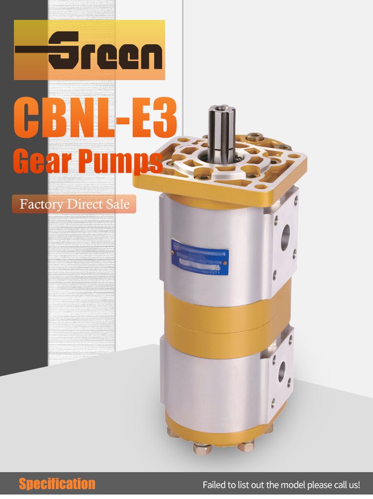 High Pressure Cbnl Cbnl-E3/E3 Series Cbnl-E316/E306 Cbnl-E316/E308 Cbnl-E316/E310 Ehydraulic Gear Pump for Excavators