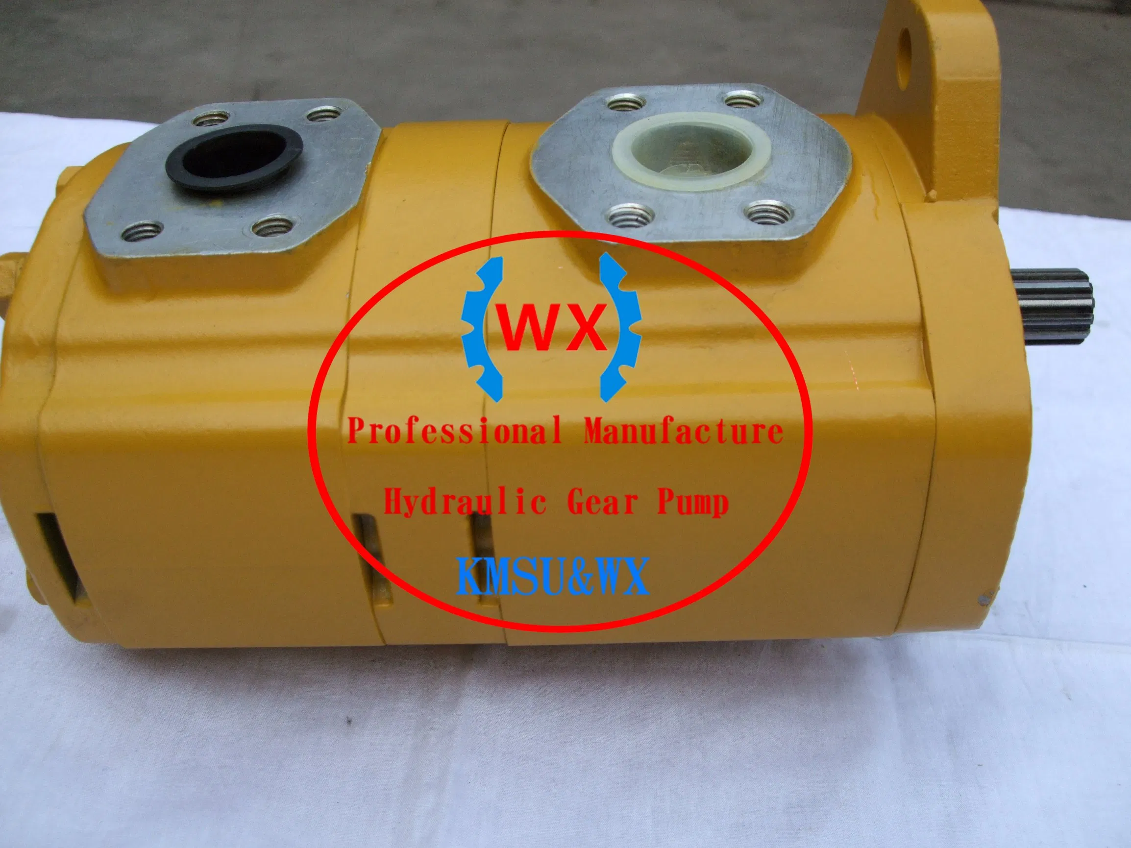 High Quality Gear Pump 234-60-65100 for Komatsu Gd655-3 Grader Parts with Competitive Price and One Year Warranty