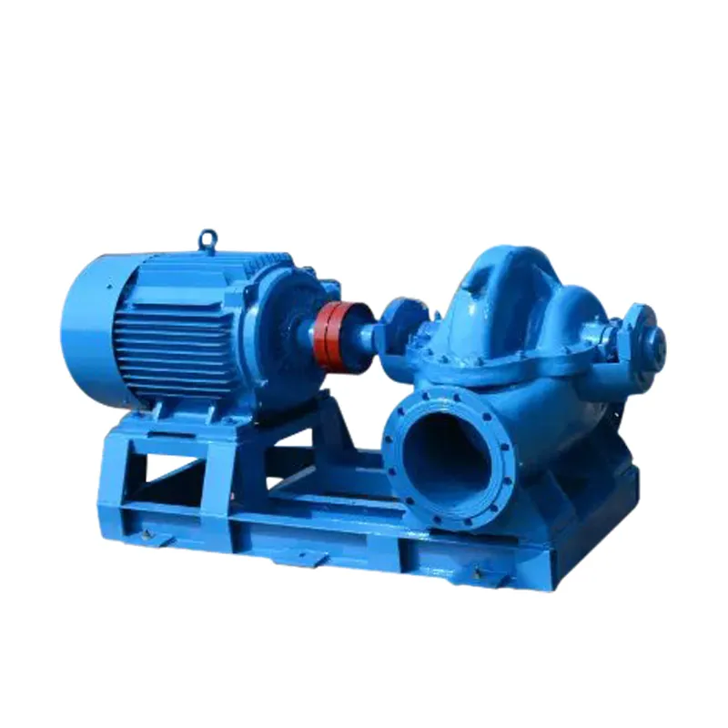 Horizontal Split Case Centrifugal Irrigation Water Pump with Electric Motor