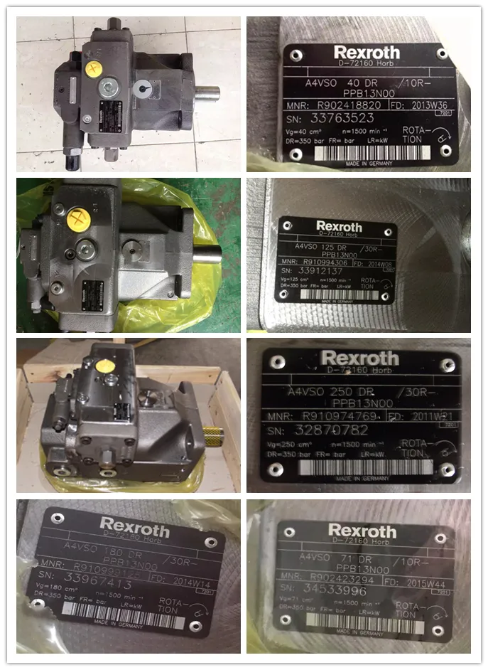 Hot Sale Series Rexroth High Pressure Hydraulic Axial Piston Motor A6V A6vem A6vm55 R902203501 A6vm55HD1/63W-Vpb01000b
