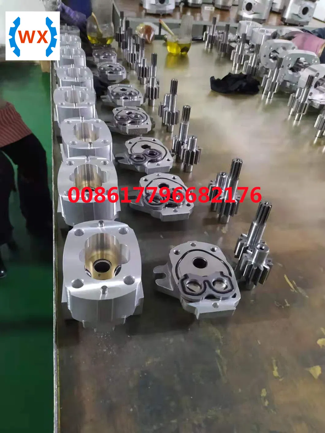 Hydraulic Gear Pump Assy for Komasu Wa600-1 Comparable to Komasu Pn 705-58-46000