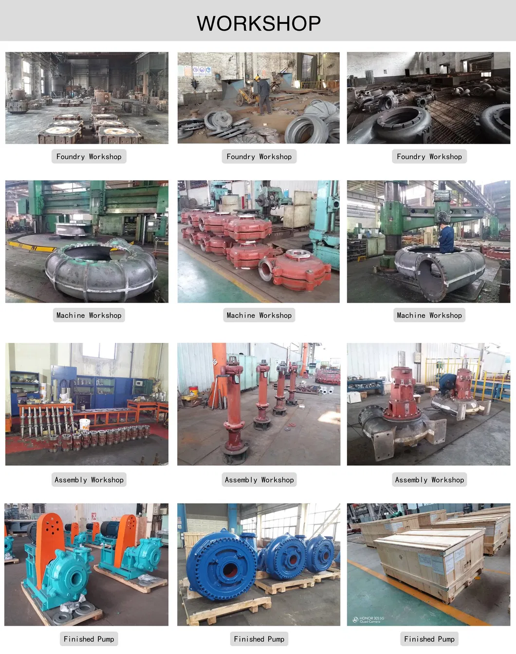 Industrial Horizontal Centrifugal Non-Clogging Slurry Pump