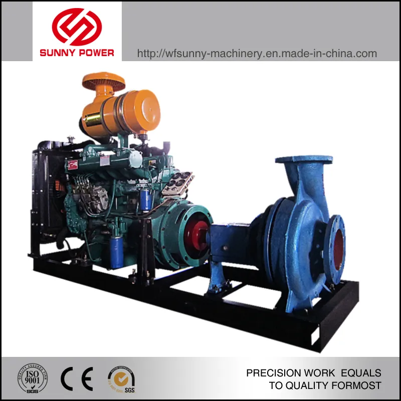 Irrigation Water Pump Driven by 66kw Diesel Engine