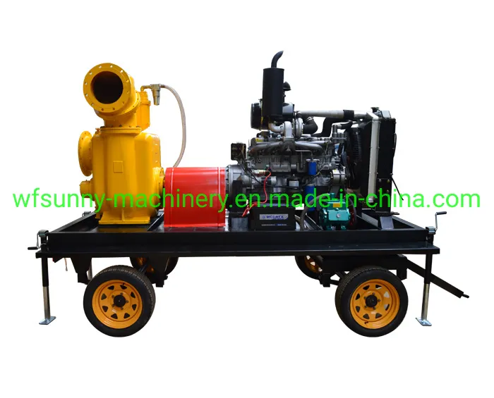 Irrigation Water Pump Driven by 66kw Diesel Engine