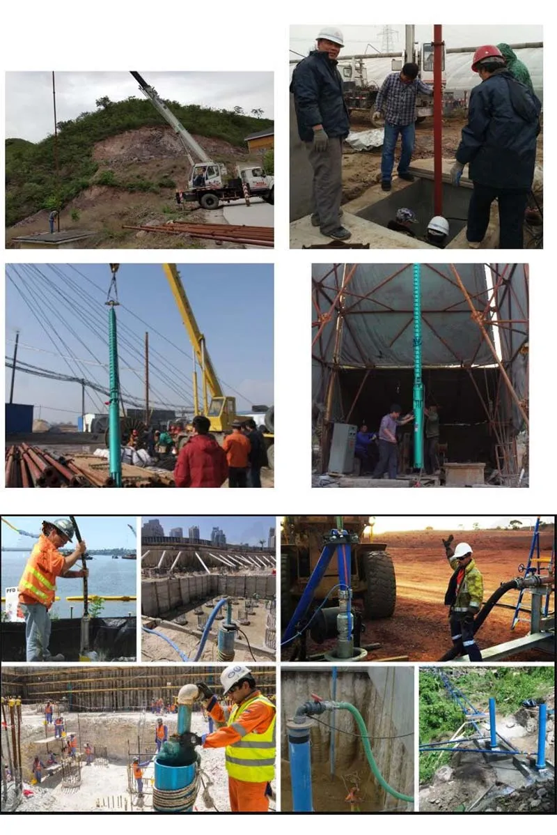 Liancheng 380V Vertical Centrifugal Fountain Electric Water Supply Submersible Pump