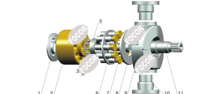Liebherr Excavator Lpvd45~260 Hydraulic Spare Parts