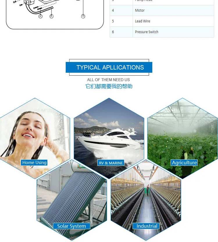 Lifesrc FL-3203 100psi Mini High Flow High Pressure Electrical Diaphragm Pump Agricultural 12V 24 V DC Water Pump