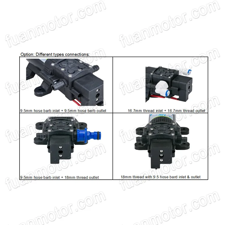 Lifesrc Shurflo DC Diaphragm Pressure Pump for Drinking System