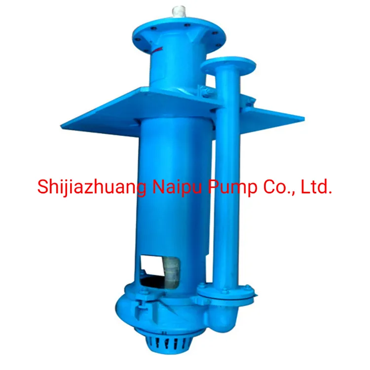 Naipu 100 Sp High Pressure Pump Sand Vertical Slurry Pump for Solid Water with High Chrome Parts
