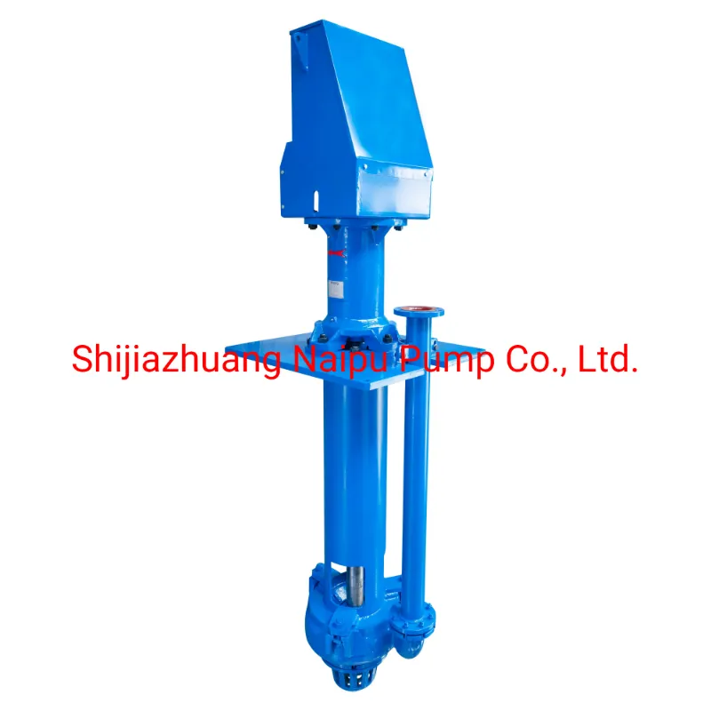 Naipu 100 Sp High Pressure Pump Sand Vertical Slurry Pump for Solid Water with High Chrome Parts