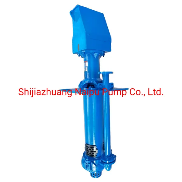 Naipu Vertical Slurry Transfer Pumps Used in Phosphoric Acid and Ammonium Phosphate Production with CE