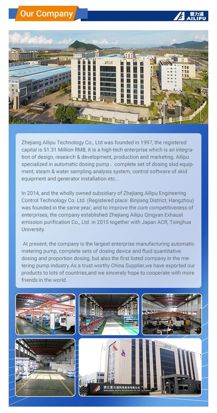 New Technology Customized Hot Selle Ailipu J25 Plunger Metering Pump with Good Service