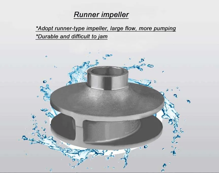 New WQ Pond Desilting Pump, Transfer Sewage, Excrement Pump